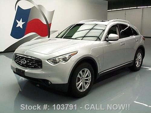 2009 infiniti fx35 premium sunroof nav &amp; cam pkg 53k mi texas direct auto