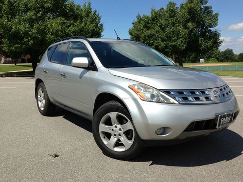 2004 nissan murano sl sport utility 4-door 3.5l