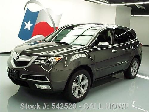 2011 acura mdx sh-awd sunroof nav dvd rear cam only 36k texas direct auto