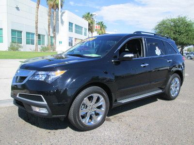 2011 awd 4wd black v6 automatic leather navigation sunroof miles:32k suv