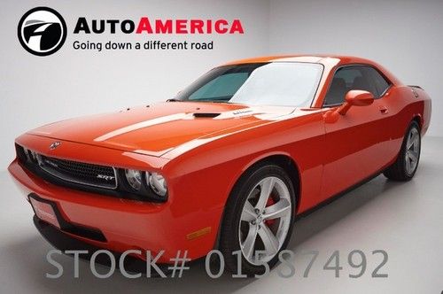 8k low miles 2009 dodge challenger hemi orange loaded certified