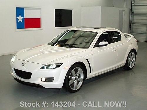 2005 mazda rx-8 auto sunroof heated leather xenons 43k texas direct auto