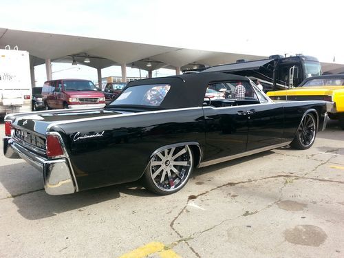 1963 custom lincoln continental convertible