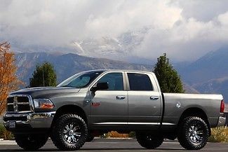 Cummins diesel 4x4 ram 2500hd power slider bed liner new lift tires 18in wheels