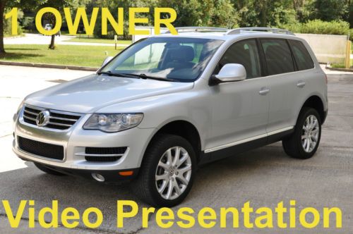 2008 volkswagen touareg 4.2 v8 fully loaded- 1 owner- video presentation