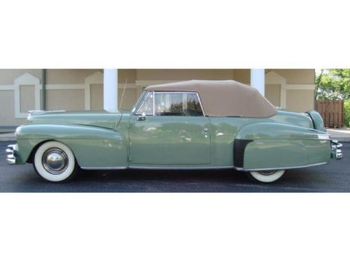 1947 lincoln continental cabriolet