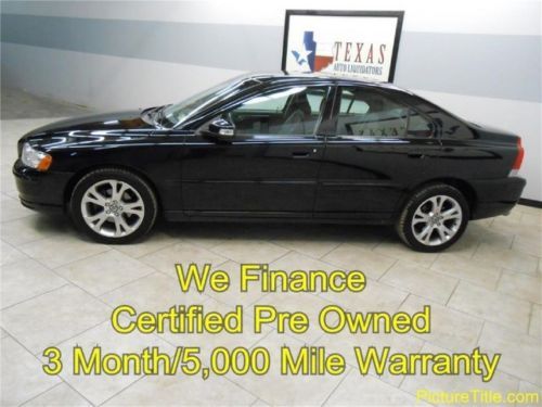 09 s60 2.5 turbo awd sunroof leather heated seats warranty finance texas