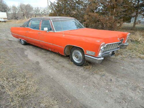 1968 cadillac  fleetwood 75  limo limousine