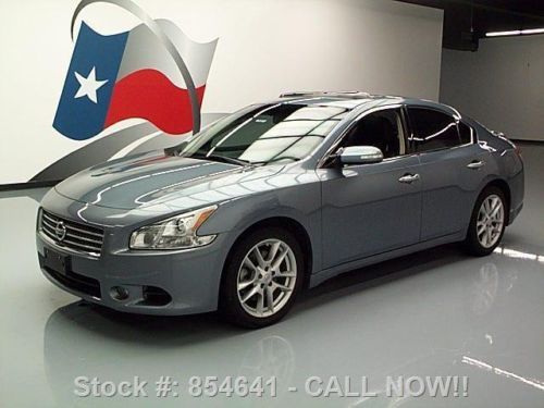 2010 nissan maxima 3.5 sv sunroof heated leather 51k mi texas direct auto