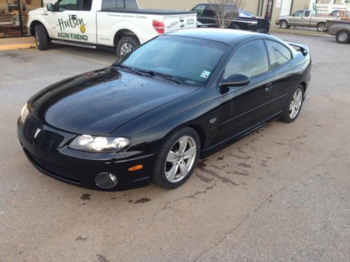 2004 pontiac gto, phantom metallic black, low reserve, great car, hot rod