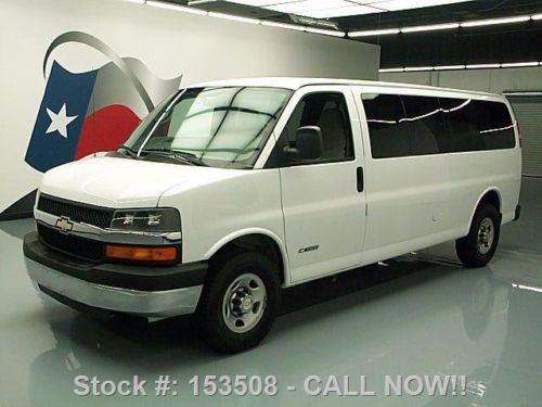 2005 chevy express 3500 extended 6.0l v8 15-pass 55k mi texas direct auto