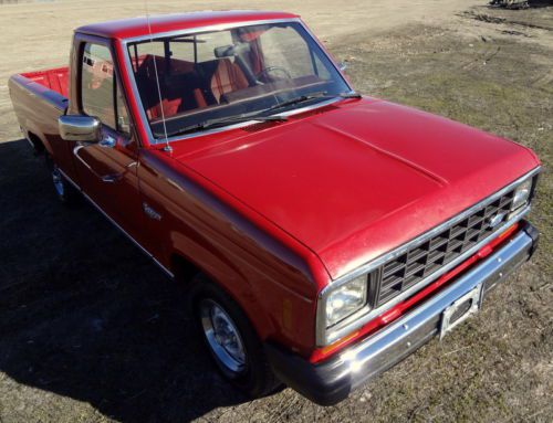 All original 1983 ford ranger xlt, 106,000 miles, 5-speed. rare.