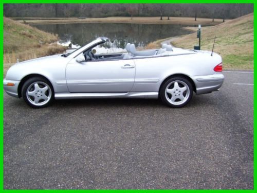 2001 clk430 convertible used 4.3l v8 24v automatic rwd convertible premium bose