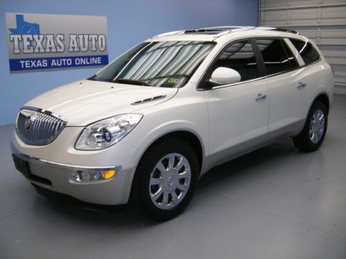 We finance!!!  2011 buick enclave cxl 2 roof nav tv heated seats bose texas auto