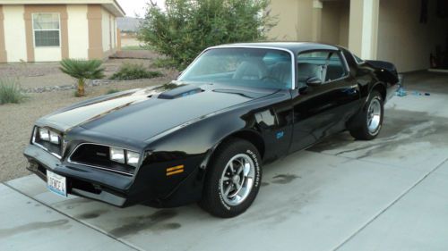 1977 pontiac trans am coupe v8 400 6.6l automatic