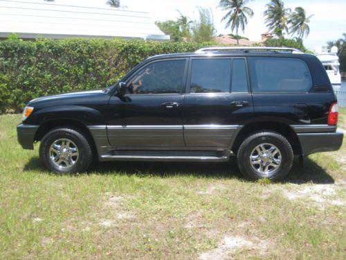 Lexus lx470 lx  awd leather sunroof 4x4 land cruiser landcruiser sport utility