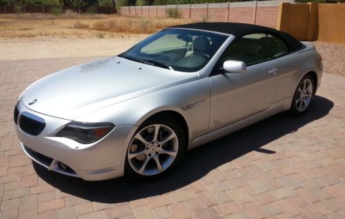 2004 bmw 6-series 645cic convertible sport