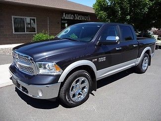 2013 ram 1500 crew cab laramie short bed 4x4 only 6,148 miles like new! loaded!