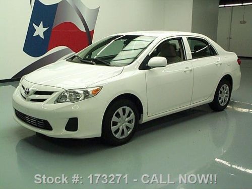 2013 toyota corolla l auto cd audio air condition 2k mi texas direct auto