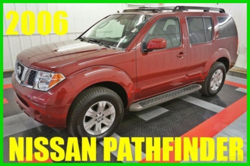 2006 nissan pathfinder le suv one owner! nice! 4x4! bose! sunroof! 60+ photos!