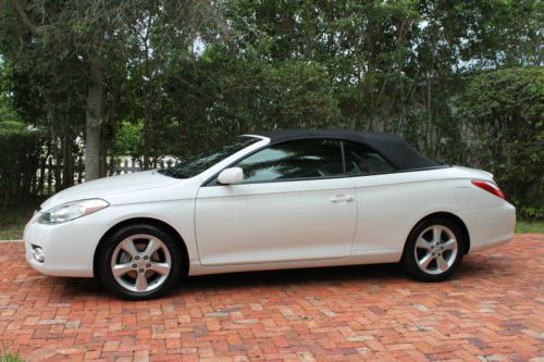 2007 toyota solara sle convertible-1-owner-fla-kept-lowest mileage in the usa!