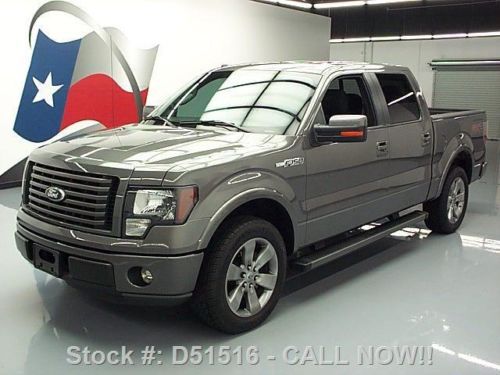 2012 ford f-150 fx2 supercrew 5.0l v8 20&#034; wheels 50k mi texas direct auto