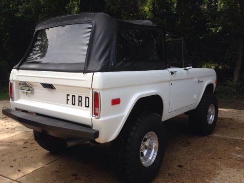 1973 ford bronco 4x4 resto-mod pro-touring