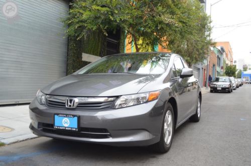 2012  honda civic natural gas 4dr sedan