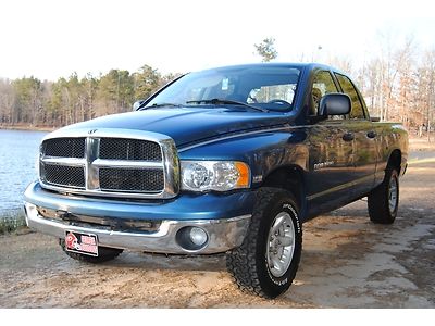 2005 dodge ram 1500 *4x4* low miles! *hemi* quad cab!