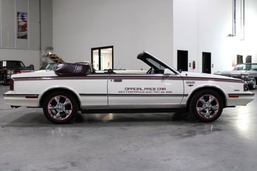 1985 oldsmobile cutlass ciera brougham pace car