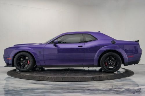 2018 dodge challenger srt demon - crate included!