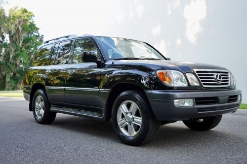 2007 lexus lx rare 07 limited edition black no rust serviced exceptional