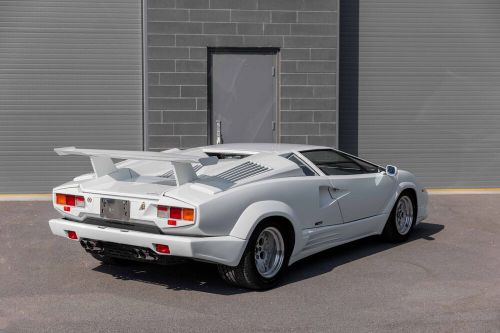 1989 lamborghini countach 25th anniversary downdraft