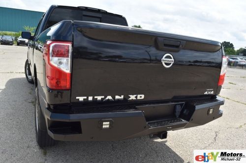 2017 nissan titan 4x4 crew xd s-edition(turbo-diesel)