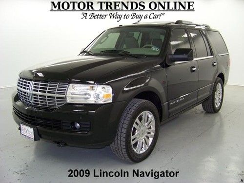 Navigation dvd rearcam htd ac seats chrome wheels 2009 lincoln navigator 59