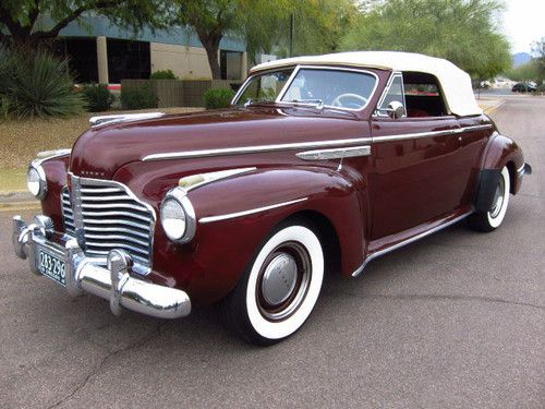 1941 buick super series 56c convertible - twin carbs - estate car-  beautiful!!