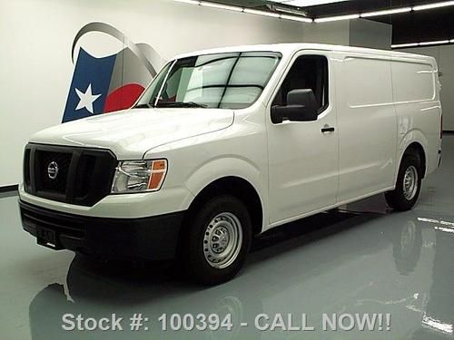 2013 nissan nv 1500 v6 cargo van cd audio a/c only 12k texas direct auto