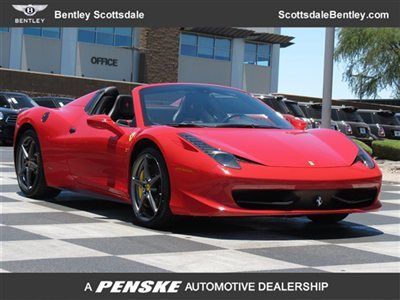 2012 ferrari 458 italia 2dr conv