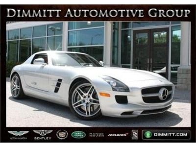 Sls amg coupe 6.3l 1 owner florida car navigation clean carfax