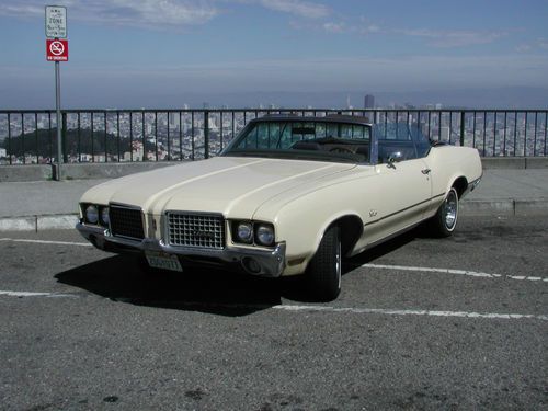 1972 oldsmobile cutlass supreme convertible