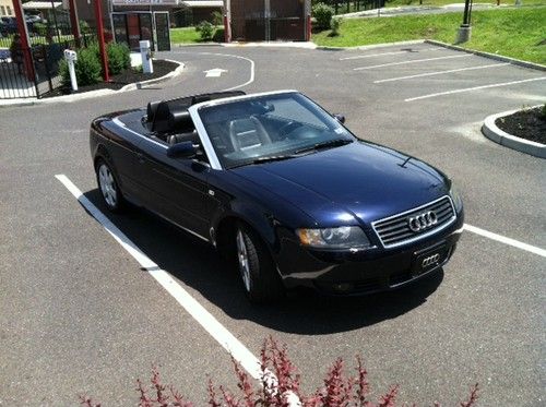 2005 audi a4 cabriolet convertible 2-door 1.8l