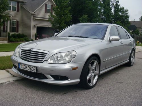 Renntech kissed torque beast! 2004 s600 bi turbo (twin) rare sedan 76k