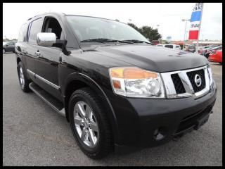 2011 nissan armada 2wd 4dr platinum   5.6 litre platinum tow package sun roof