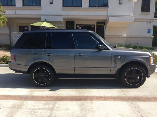 2007 land rover range rover supercharged sport utility 4-door 4.2l