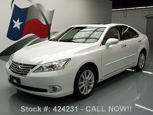 2011 lexus es350 sunroof nav rear cam vent seats 22k mi texas direct auto