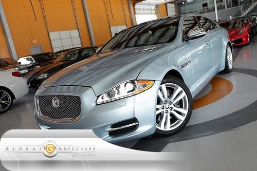 12 jaguar xjl portfolio 19k 1-owner nav pdc cam keyless f/r-comfort-sts pano