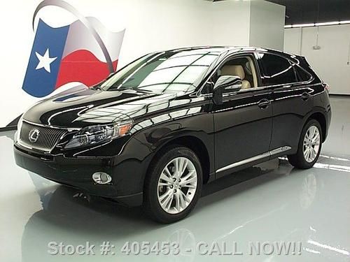 2011 lexus rx450h hybrid sunroof nav rear cam dvd 26k!! texas direct auto