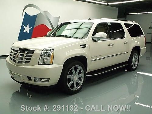 2011 cadillac escalade esv luxury awd sunroof nav 24k! texas direct auto