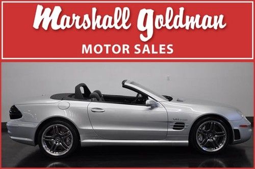 2006 mercedes benz sl 65 amg in iridium silver 15000 miles navigation h&amp;v seats