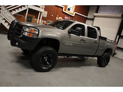 Lifted leather 2008 sierra 2500 4x4 diesel z71 duramax sb leather sle2 not slt